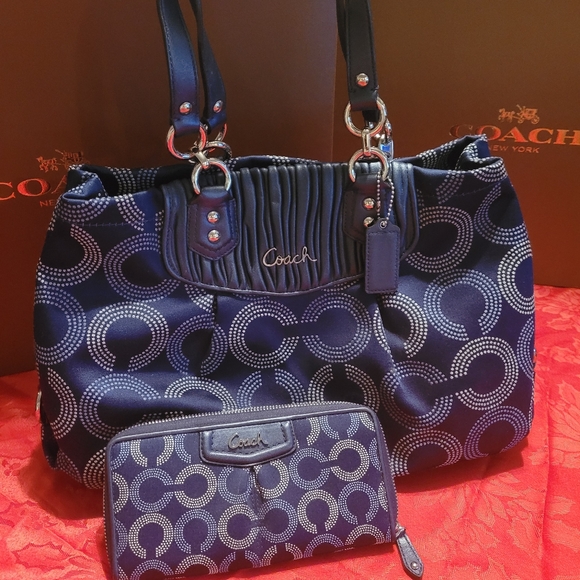 Coach Handbags - Coach purse and matching wallet